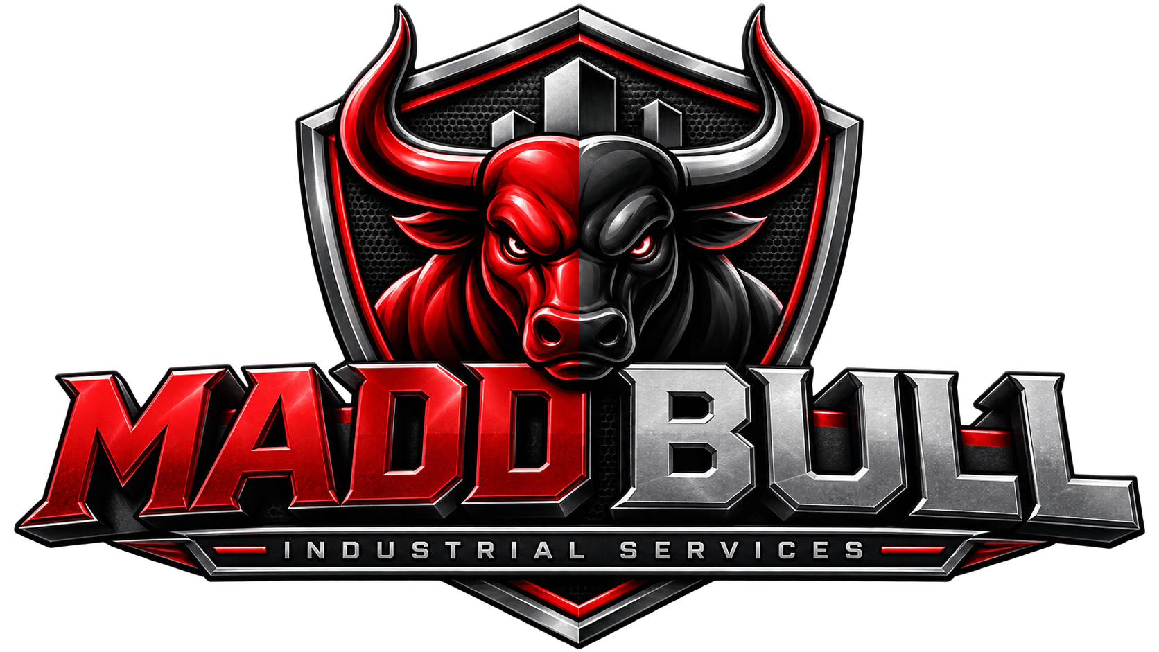 MADD BULL bull shield logo